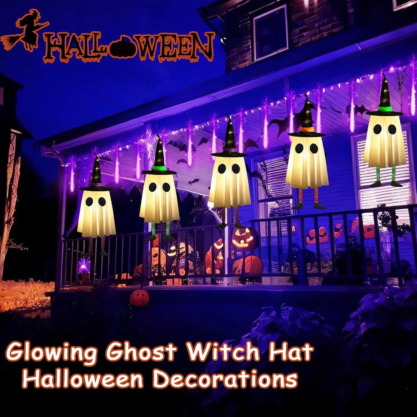 Halloween Hanging Ghost Decorations