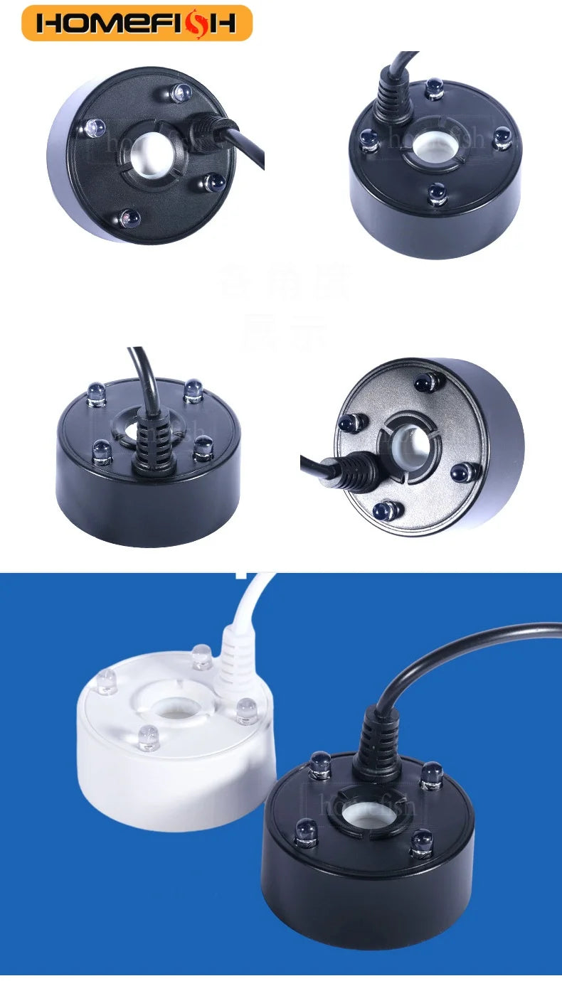 5V USB Mist Maker Fogger Nebulizer With 4 LED Colorful Lights