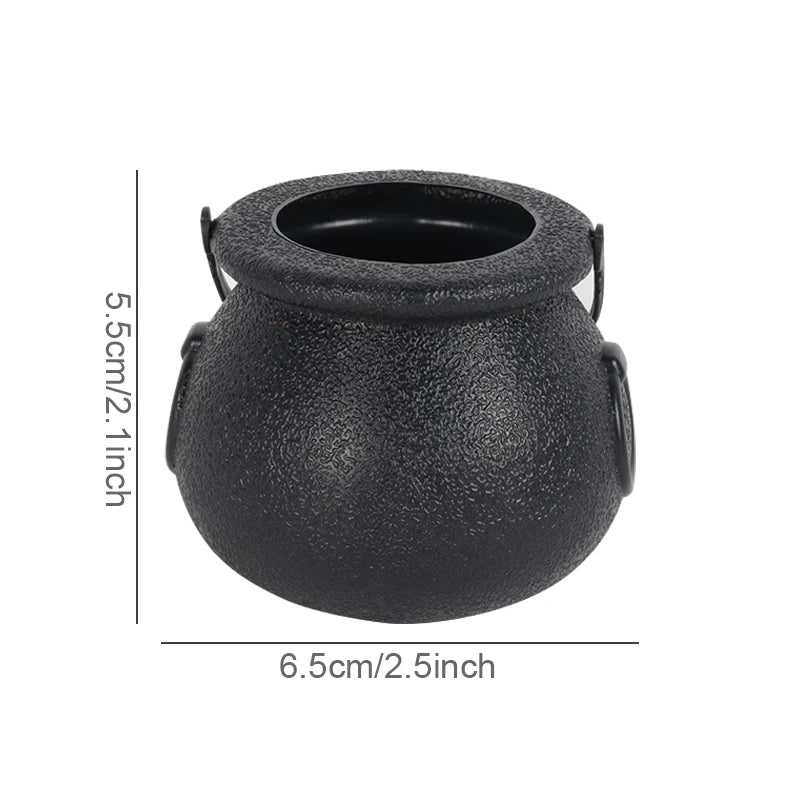 12pcs Halloween Candy Bucket Cauldron Holder