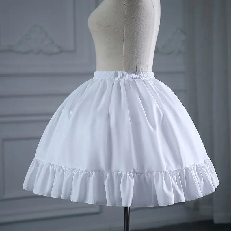 Women Girls Lolita Crinoline Petticoat