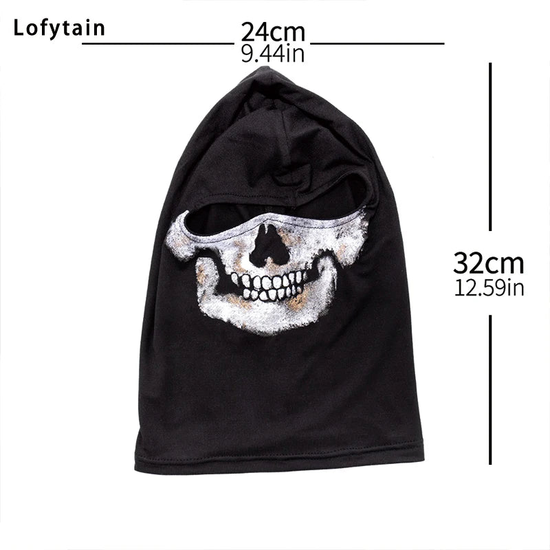 Lofytain COD:MW2 Ghost Skull Balaclava Ghost