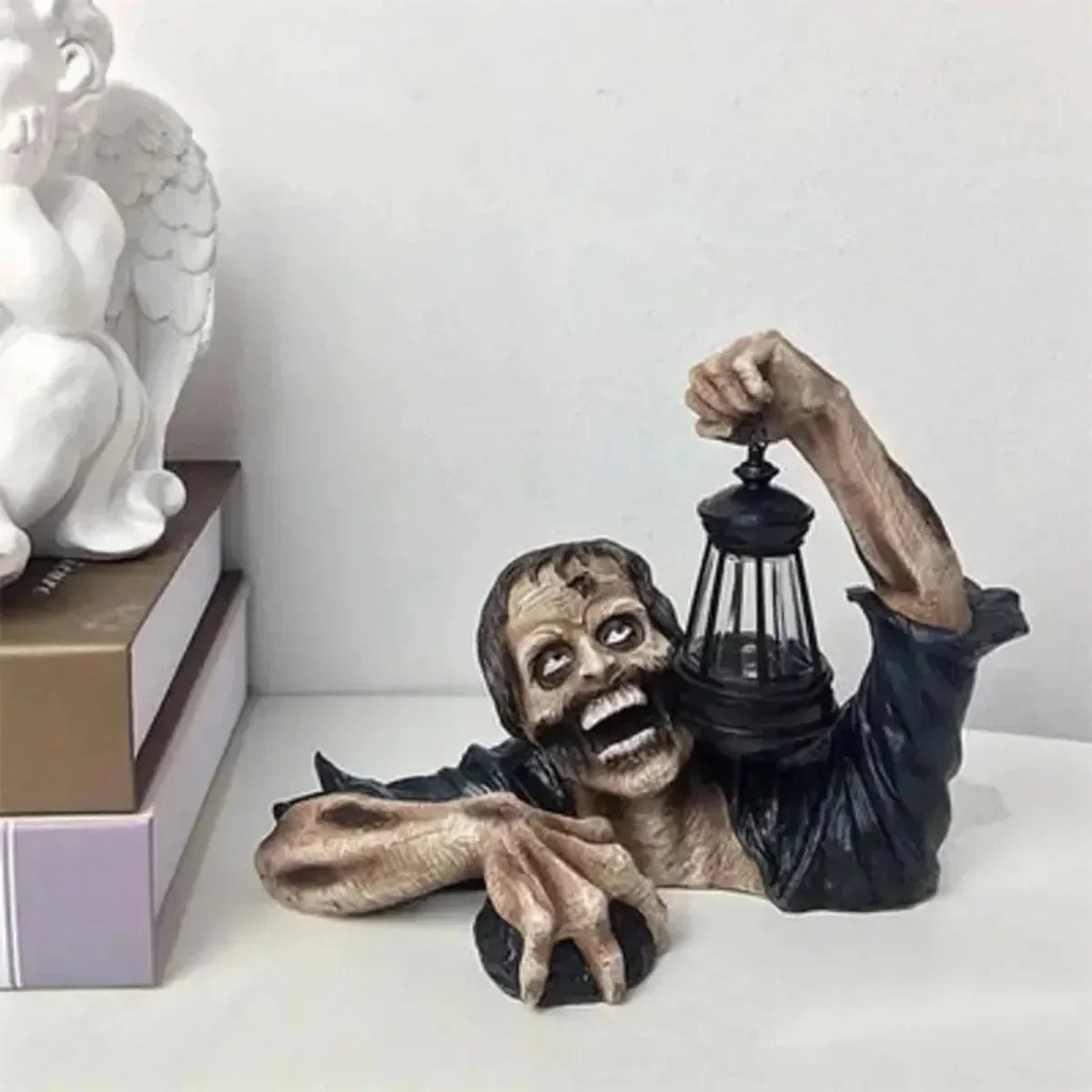 LED Zombie Lantern Halloween Crawling
