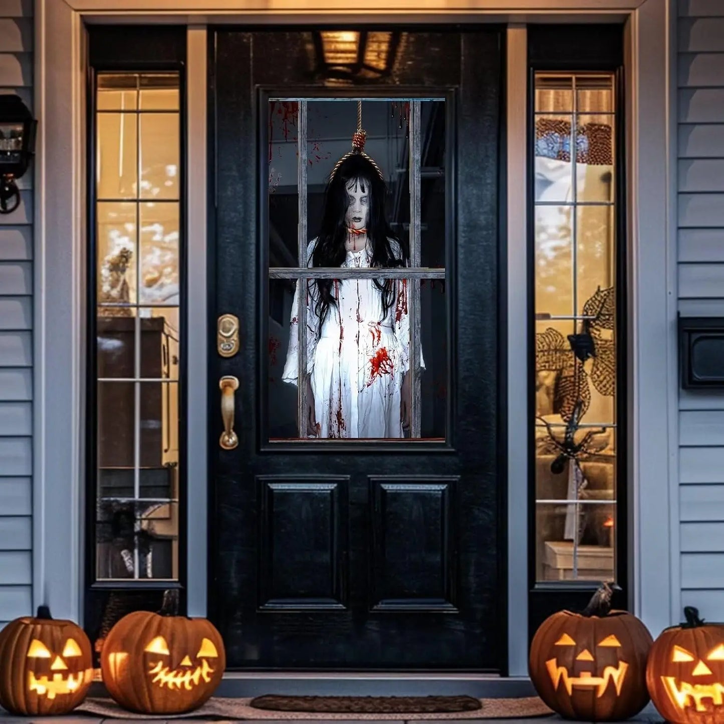Halloween Window Cover Decorations