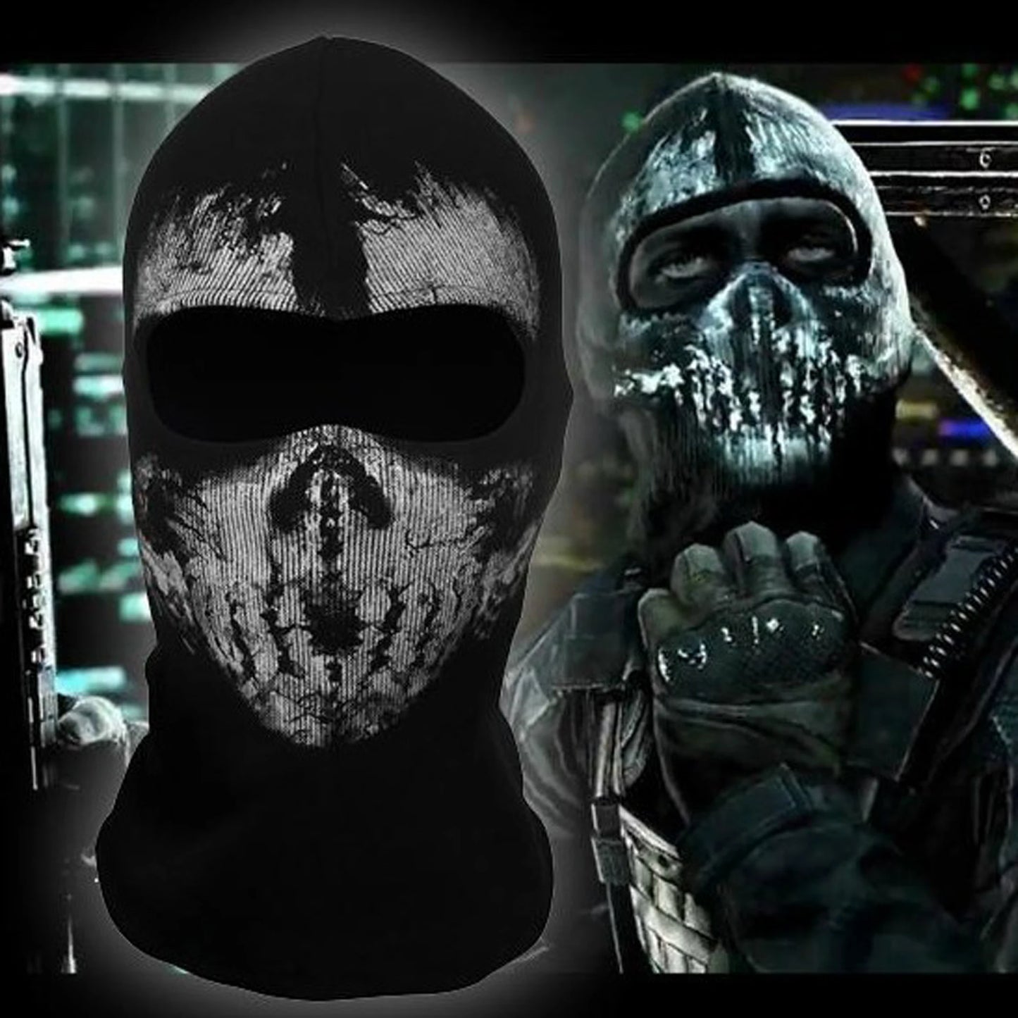 Mask Skull Ghost for Motorcycle Riders
