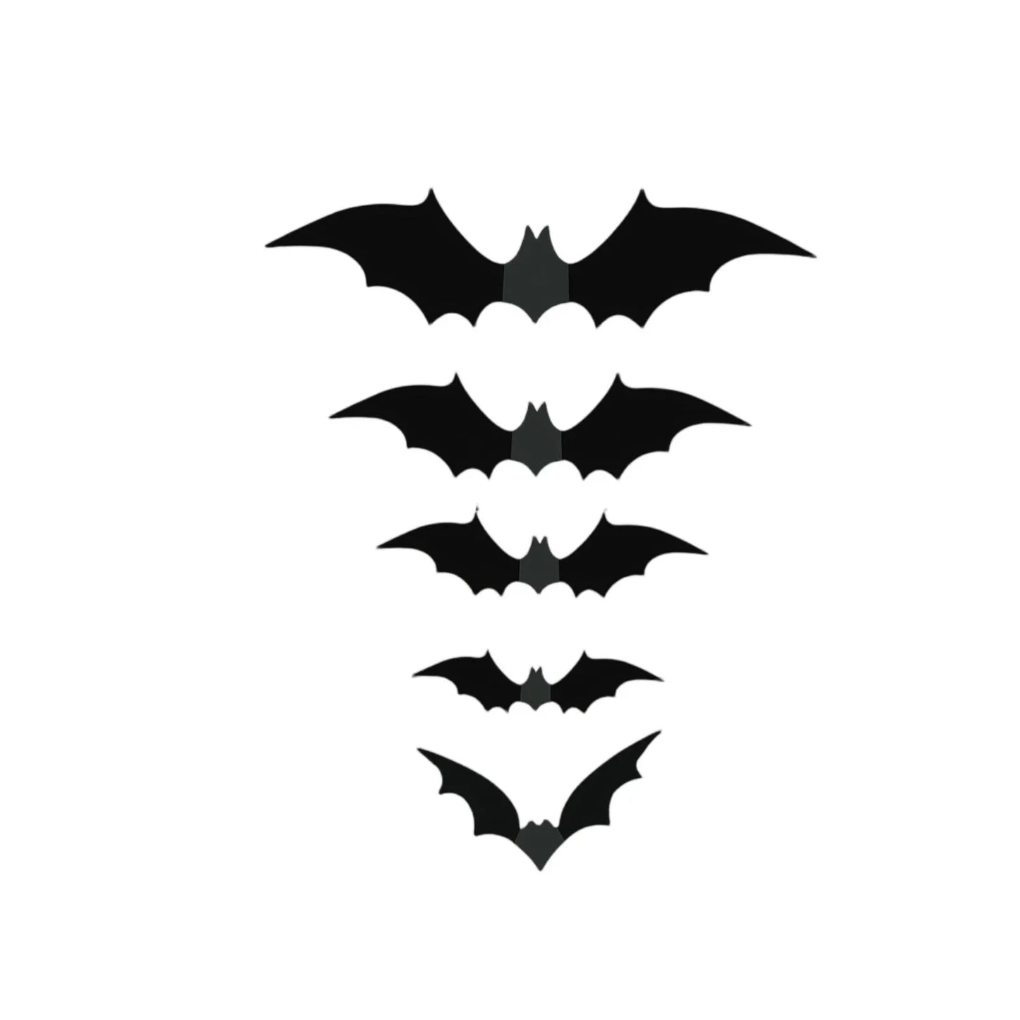 Halloween Bats 3D Wall Stickers