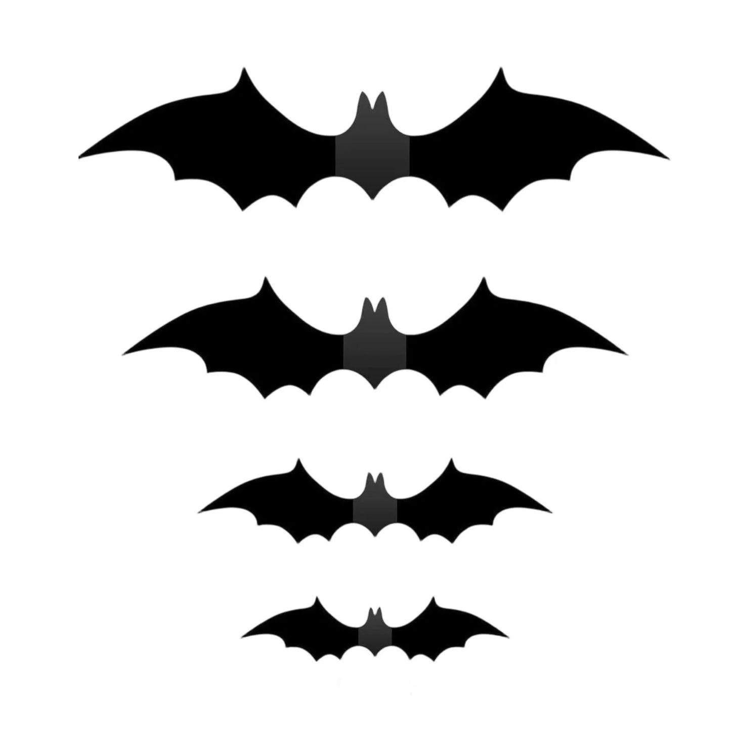 Halloween Bats 3D Wall Stickers