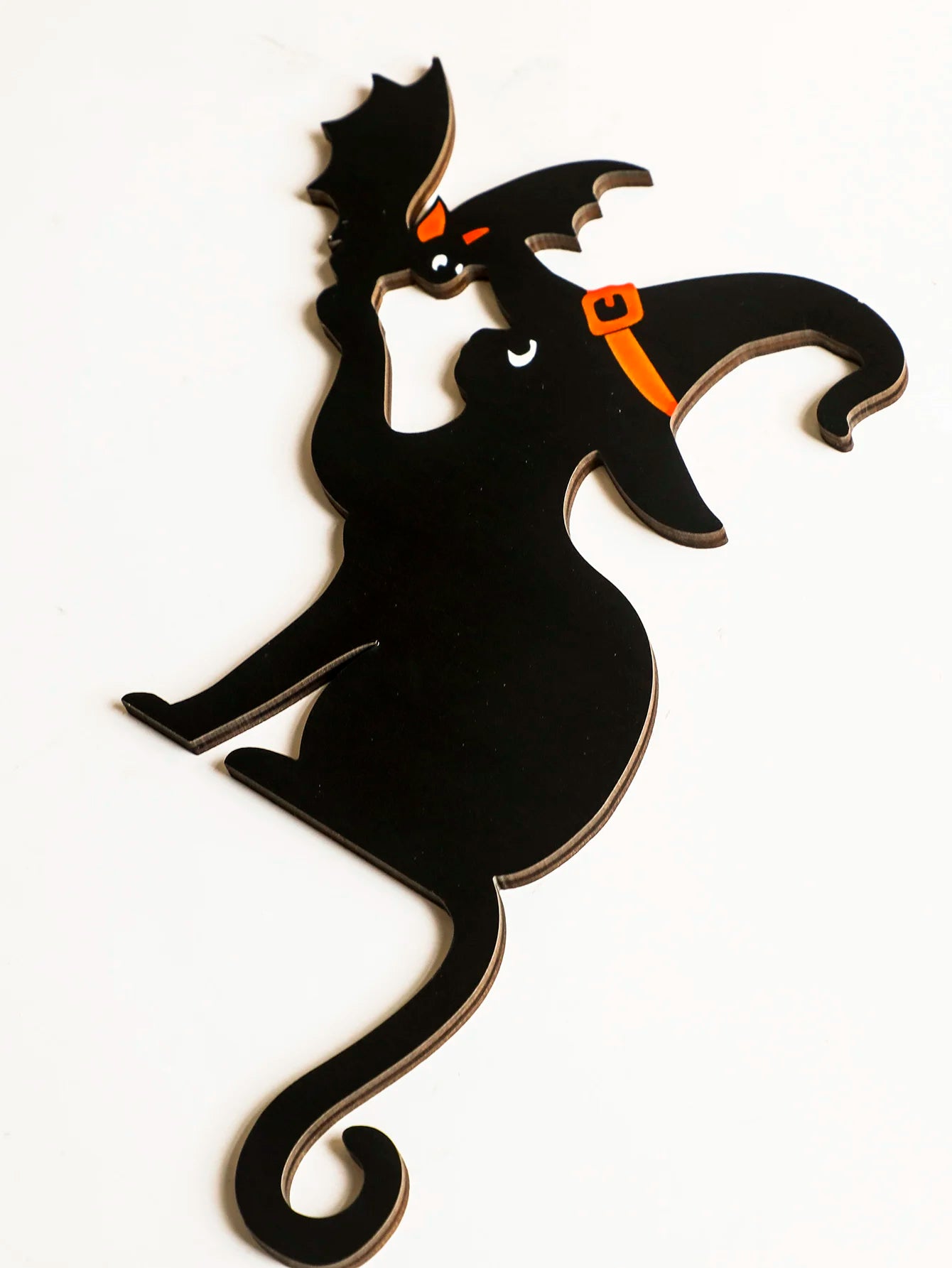 Halloween Black Cat Door Topper Decor
