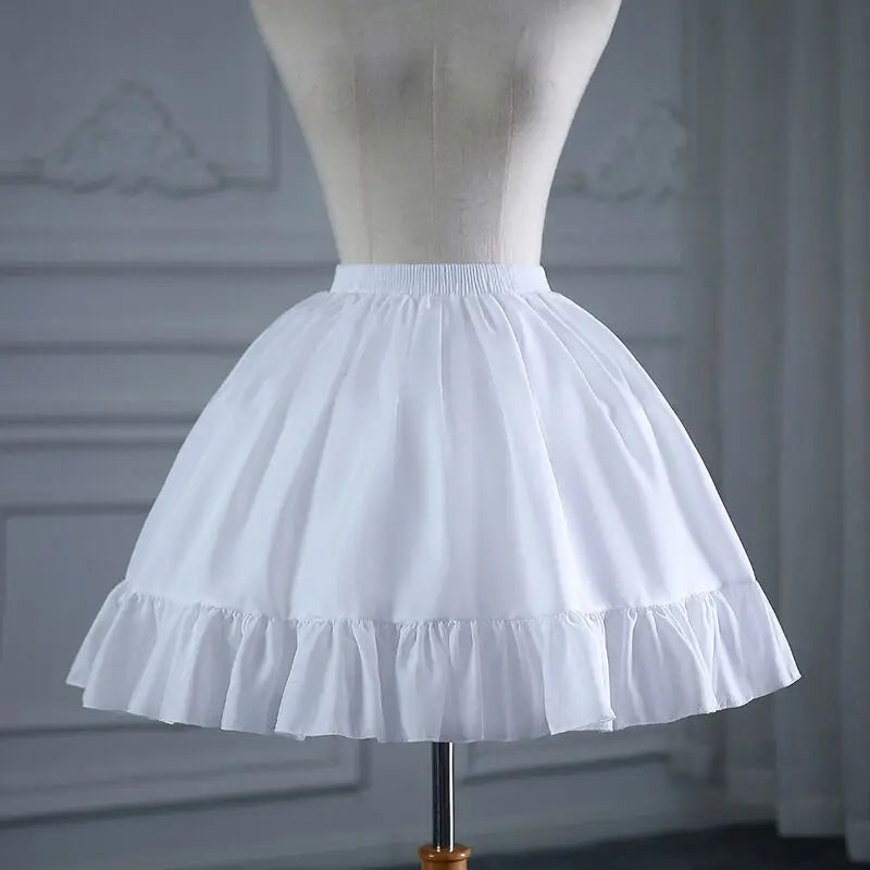 Women Girls Lolita Crinoline Petticoat