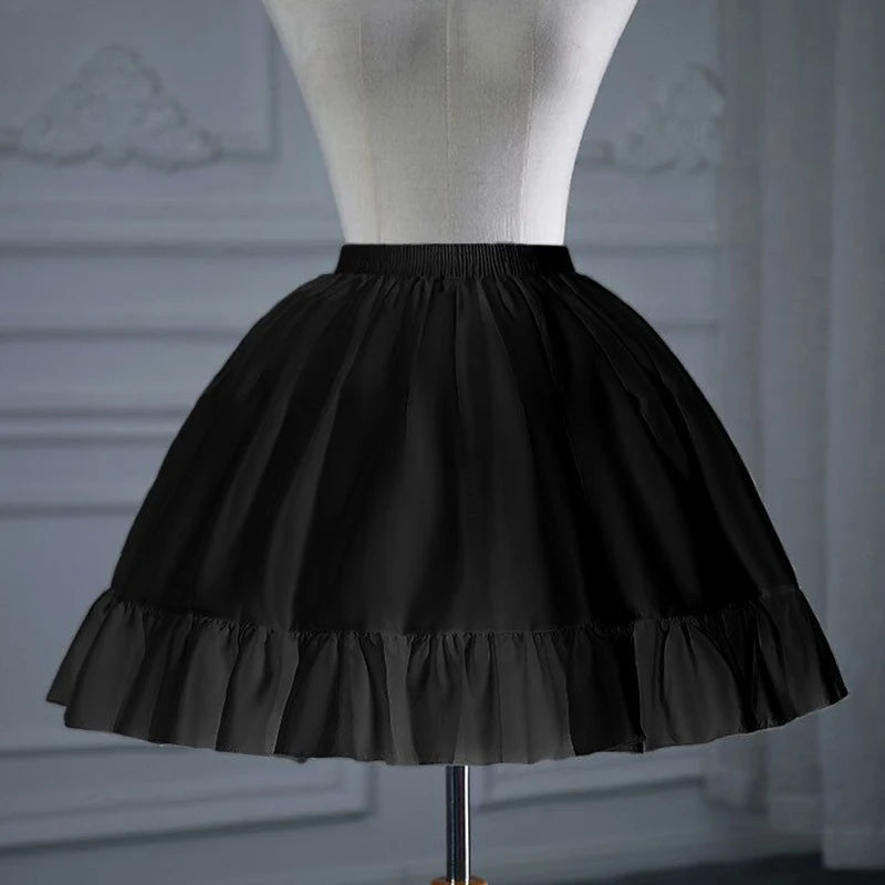Women Girls Lolita Crinoline Petticoat