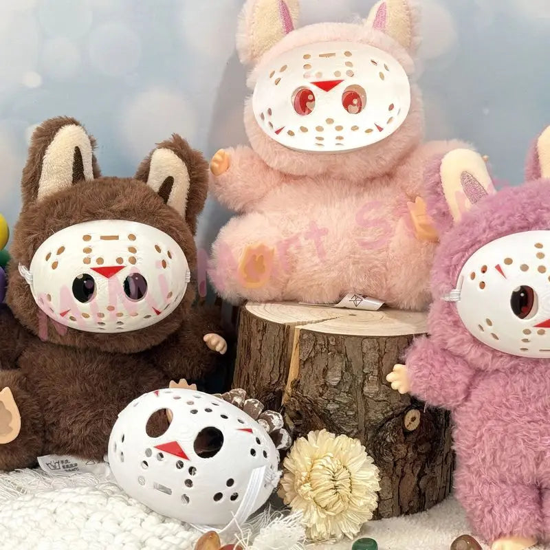For 17cm Labubu Mask Doll Accessories