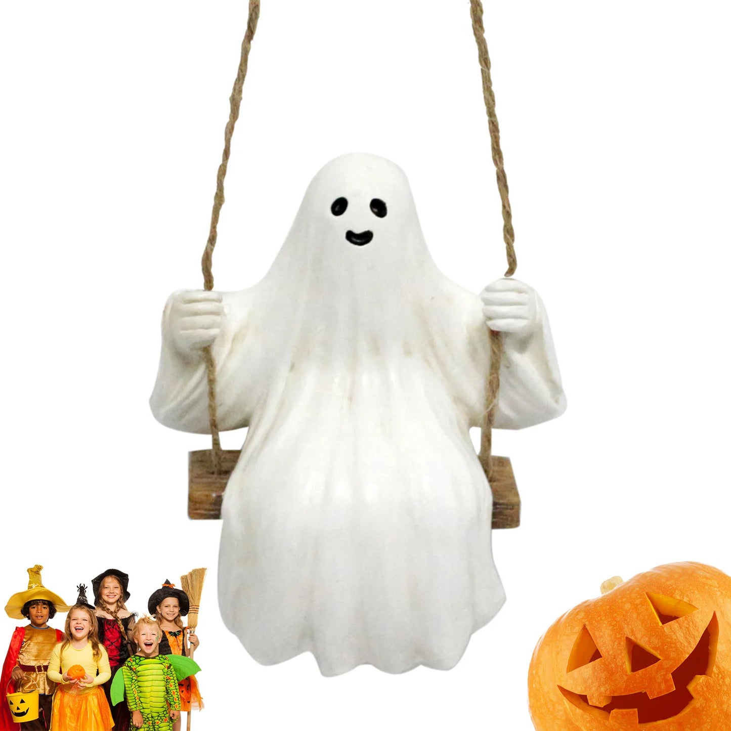 Halloween Decorations Ghost Figurines