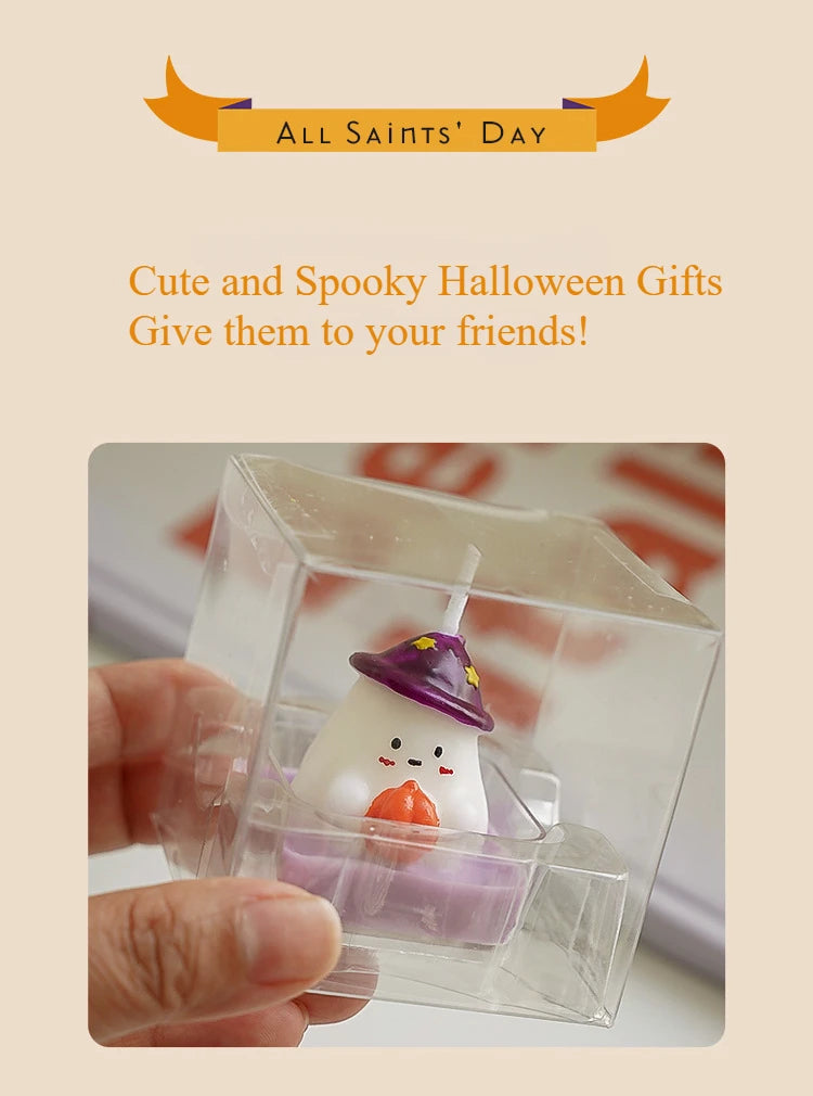 Halloween Fun Scented Candles - Handmade Decor for Home