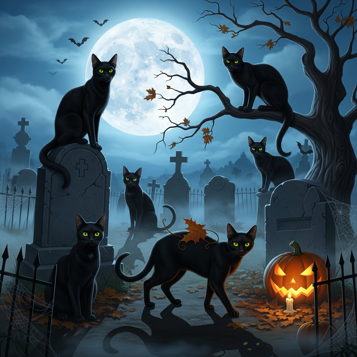 Black Cats & Bats
