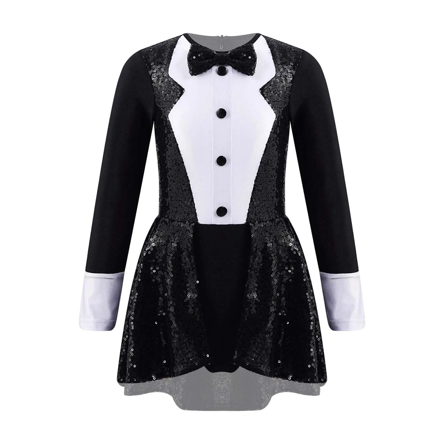 Girls Magician Costume Set Long Sleeve