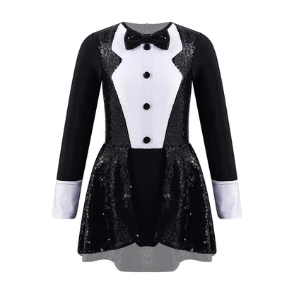 Girls Magician Costume Set Long Sleeve