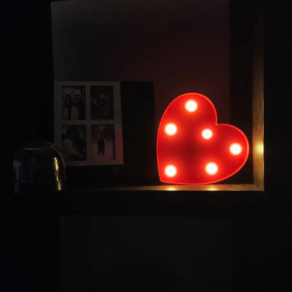 Alphabet Letter LED Lights