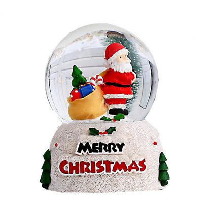 Glass Snow Globe Display Crystal Ball  Christmas Ornaments