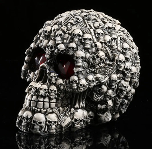 Human Skull Head 1:1 Life Size Decoration