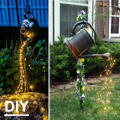 Solar Waterfall Fairy Bunch Lights