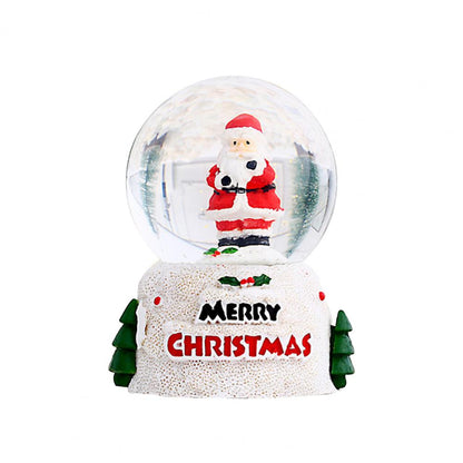 Glass Snow Globe Display Crystal Ball  Christmas Ornaments