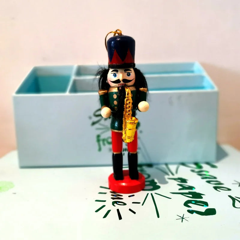 5/6pcs Nutcracker Soldier Pendants