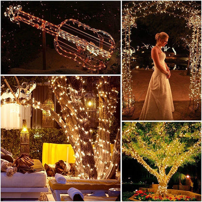 LED Christmas Light Fairy Strings Lights Outdoor Garland