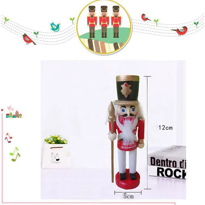 5/6pcs Nutcracker Soldier Pendants