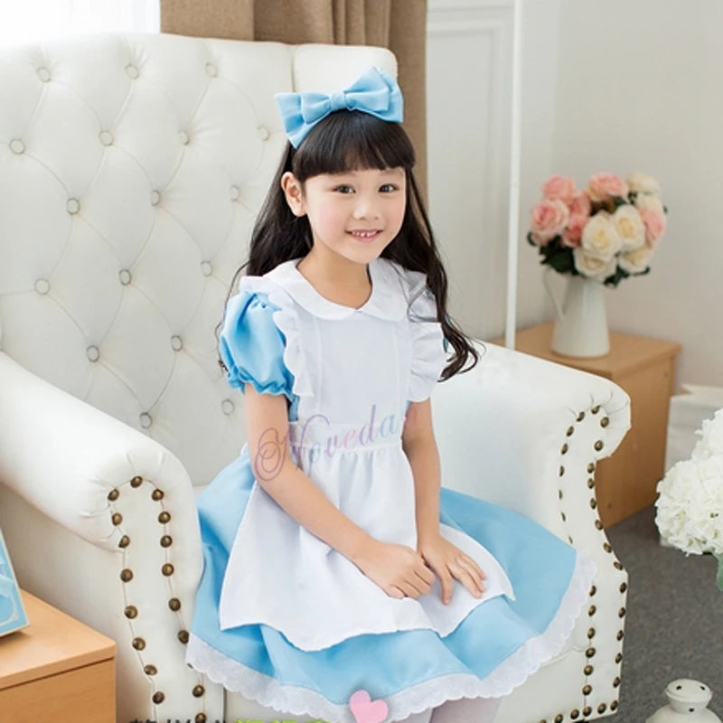 Baby Kids Girls Anime Alice Adventures