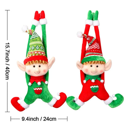 Elf Doll Plush Christmas Tree Hanging