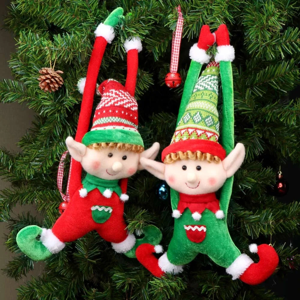 Elf Doll Plush Christmas Tree Hanging