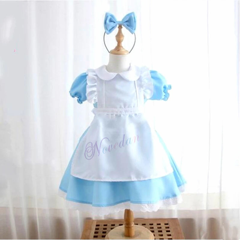 Baby Kids Girls Anime Alice Adventures