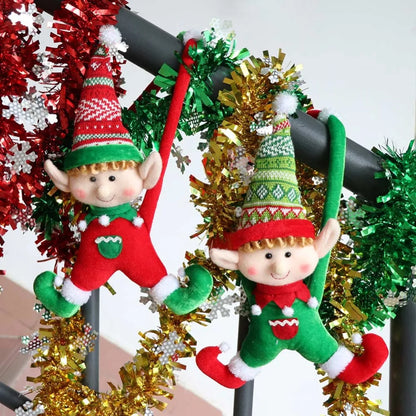 Elf Doll Plush Christmas Tree Hanging