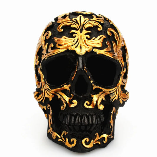 Resin Craft Black Skull