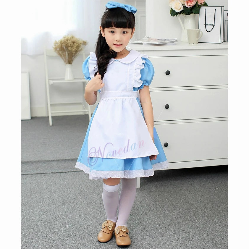 Baby Kids Girls Anime Alice Adventures