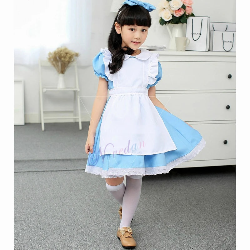 Baby Kids Girls Anime Alice Adventures