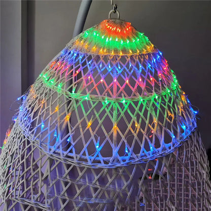 Thrisdar 3M 424LED 3pcs Peacock String Lights