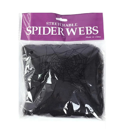 White Stretchy Cobweb Spider