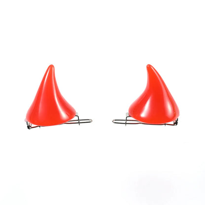 Small Demon OX Horn Hairpins 2Pcs - Festivewarehouse™