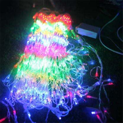 Thrisdar 3M 424LED 3pcs Peacock String Lights