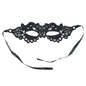 Black Party Mask for Women Hollow Lace Masquerade