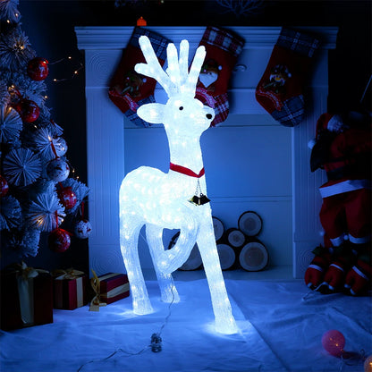 60cm 3D Acrylic LED Large Reindeer Elk