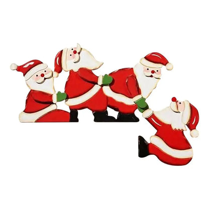 Santa Reindeers Christmas Decoration