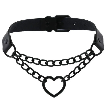 Sexy Leather Cat Mask And Collar for Adult