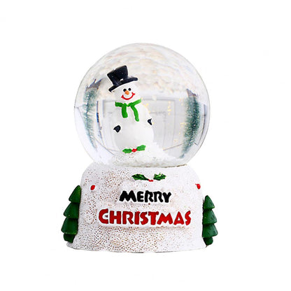 Glass Snow Globe Display Crystal Ball  Christmas Ornaments