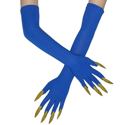 Cool Halloween gloves Green Ghost claws