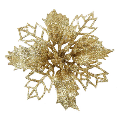 Artificial Flower Hollow Ornaments – Christmas Tree Decor