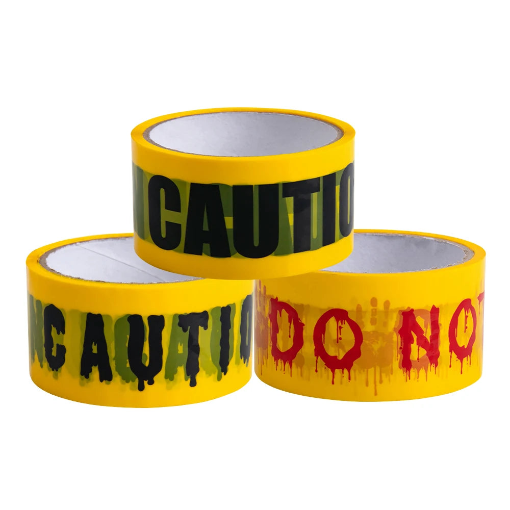 Warning Tape Signs 25M Decoration - Festivewarehouse™