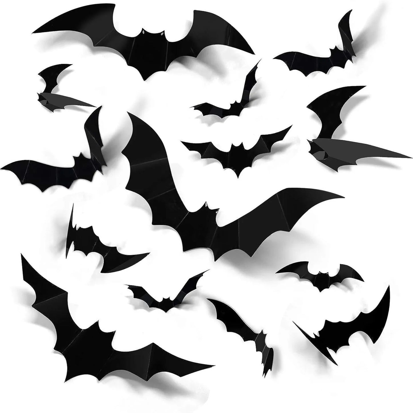 Halloween Bats 3D Wall Stickers