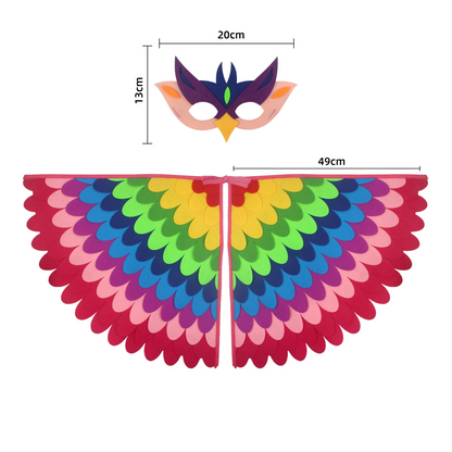 Children Owl Wings Costume