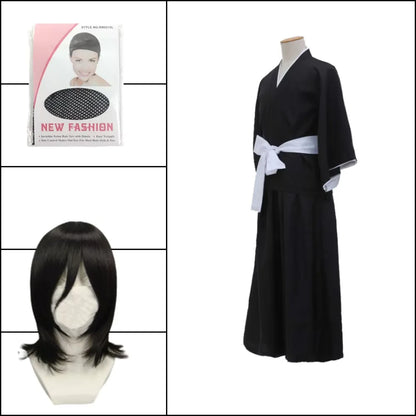 BLEACH Kuchiki Rukia Shinigami Cosplay Costume